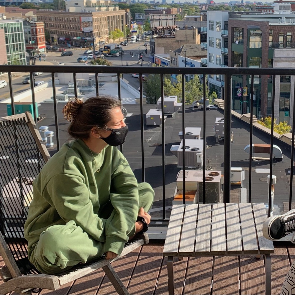 Pangaia Sweatshirt in Khaki